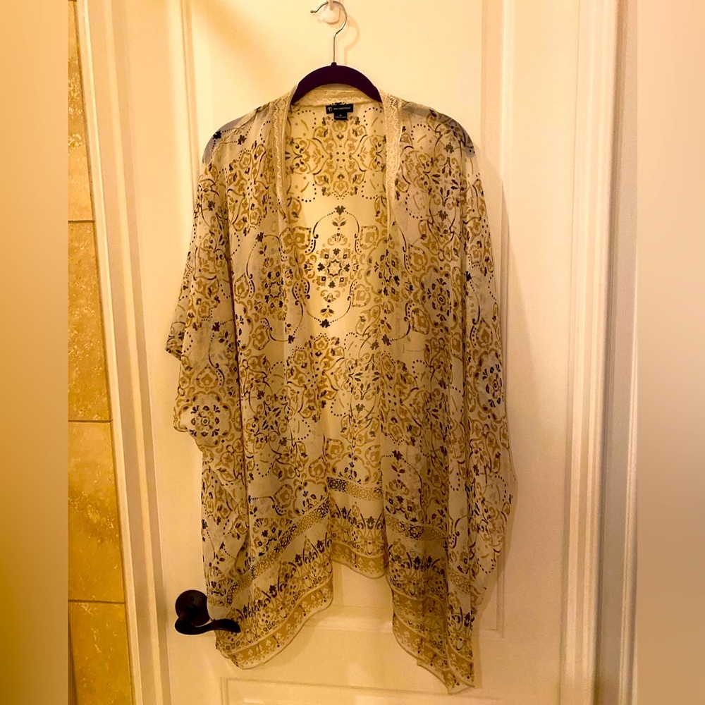 New Directions Kimono floral xl